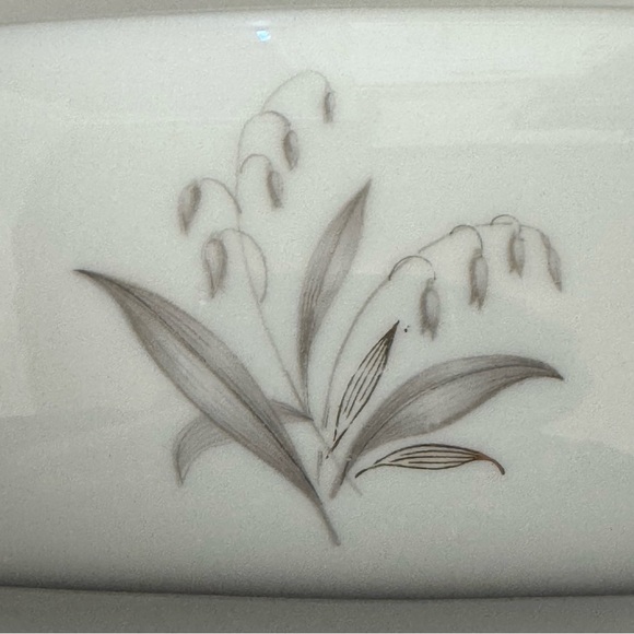 Kaysons Fine China 1961 Golden Rhapsody Butter Dish with Lid Made in Japan - Picture 7 of 7